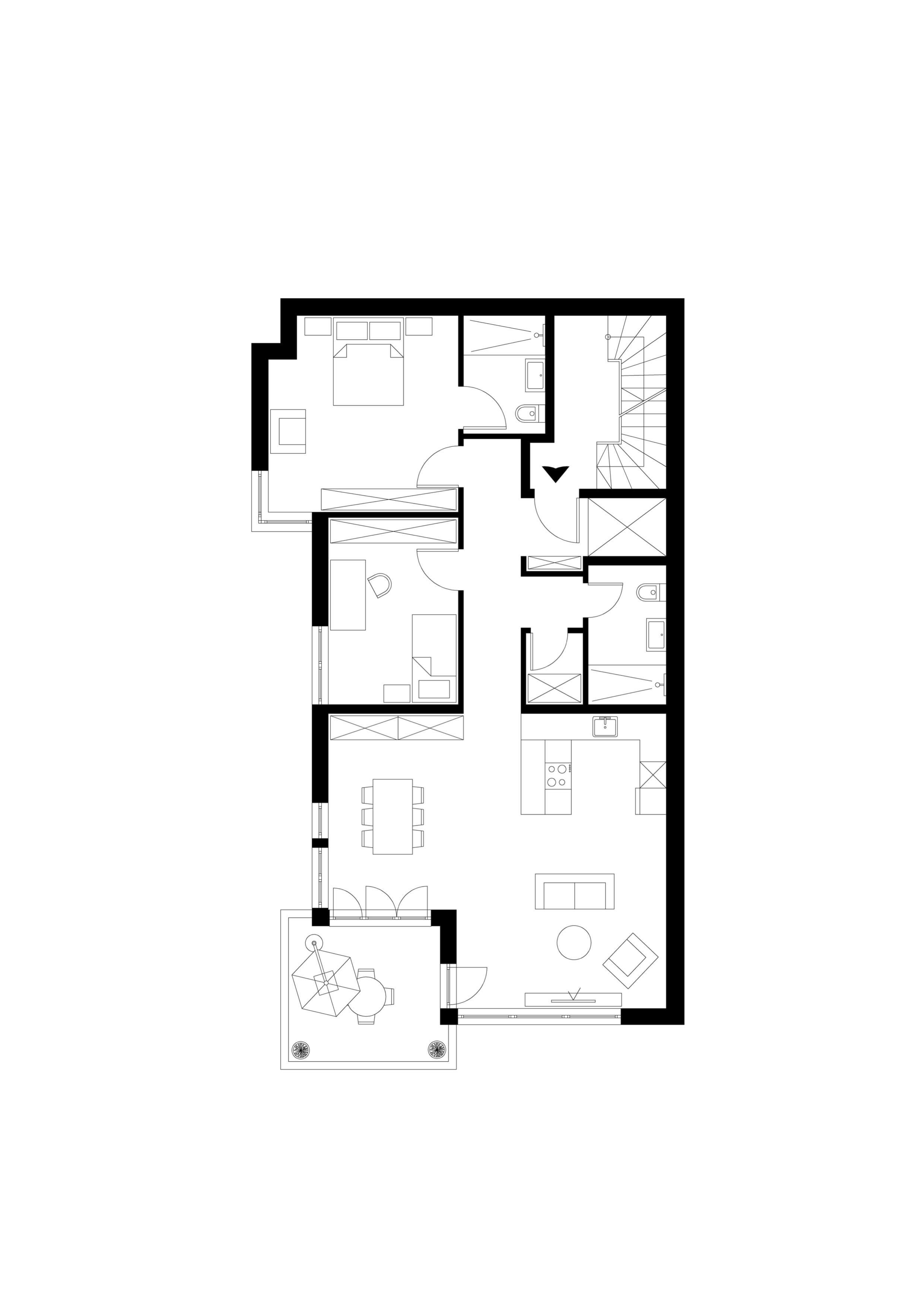 Wohnung Erdgeschoss Alexander Living Koblenz