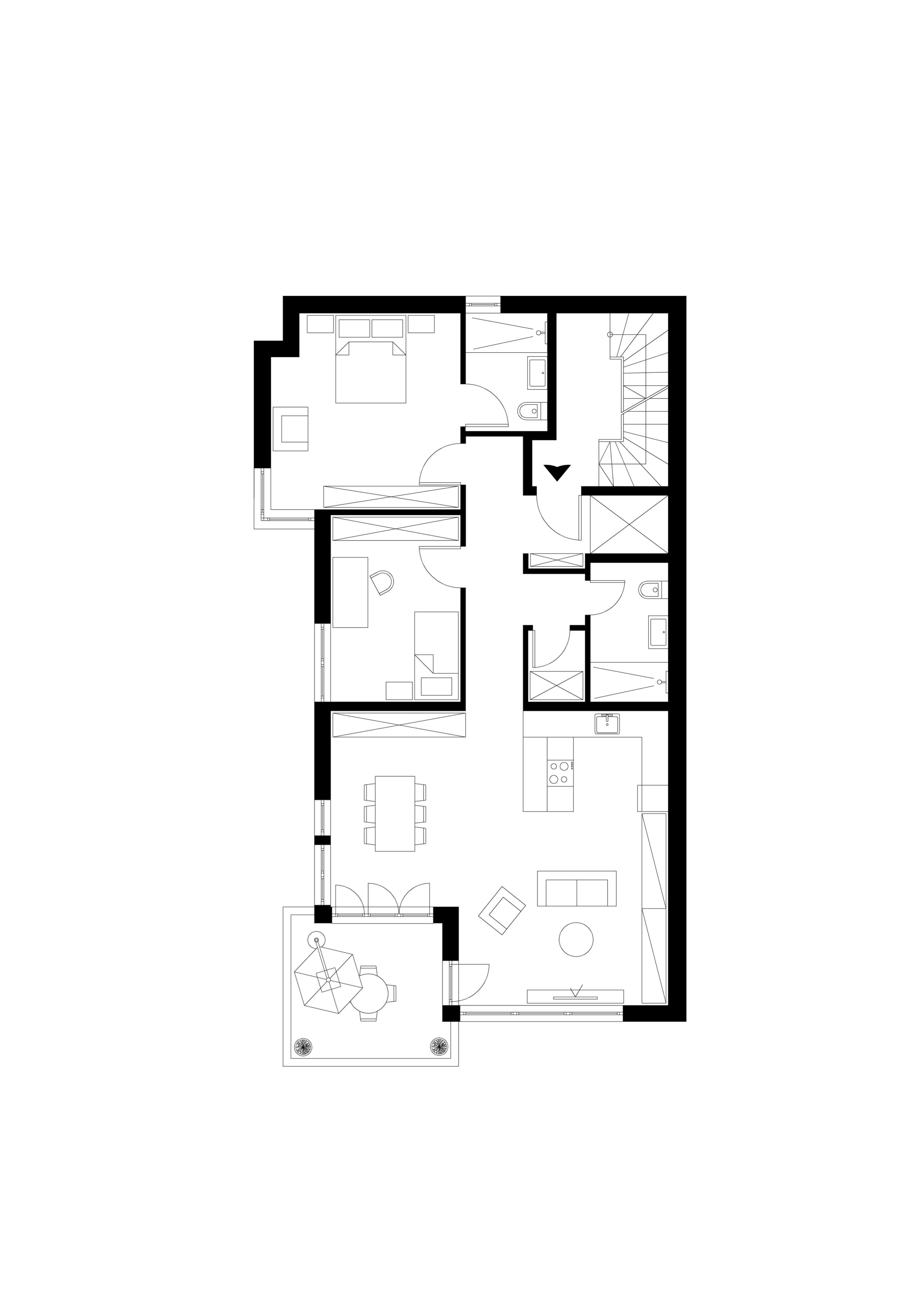 Wohnung Obergeschoss Alexander Living Koblenz